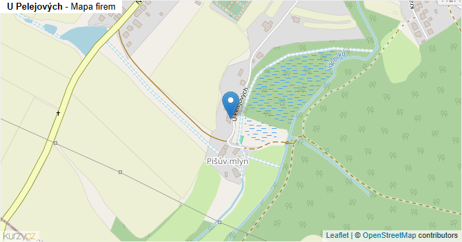 U Pelejových - mapa firem