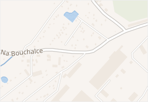 Na Bouchalce v obci Nová Role - mapa ulice