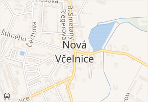Stará Cesta v obci Nová Včelnice - mapa ulice