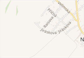 Na skále v obci Nová Ves I - mapa ulice