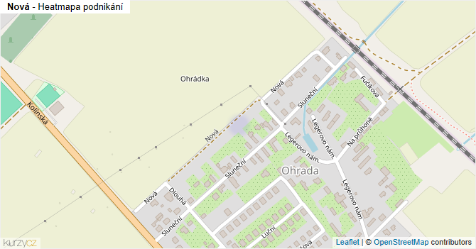 Nová - mapa podnikání