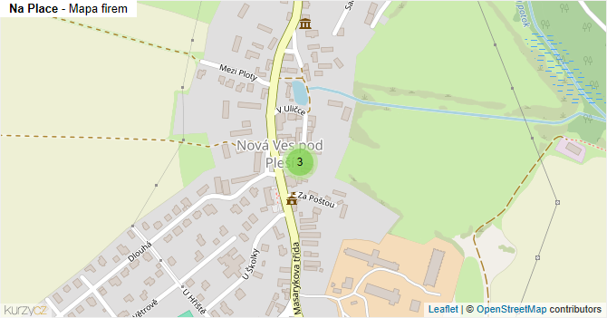 Na Place - mapa firem
