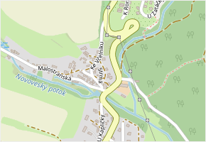 Strmá v obci Nová Ves pod Pleší - mapa ulice