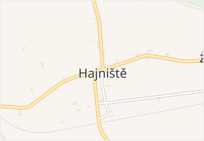 Hajniště v obci Nové Město pod Smrkem - mapa části obce