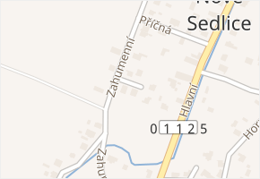 Nová v obci Nové Sedlice - mapa ulice