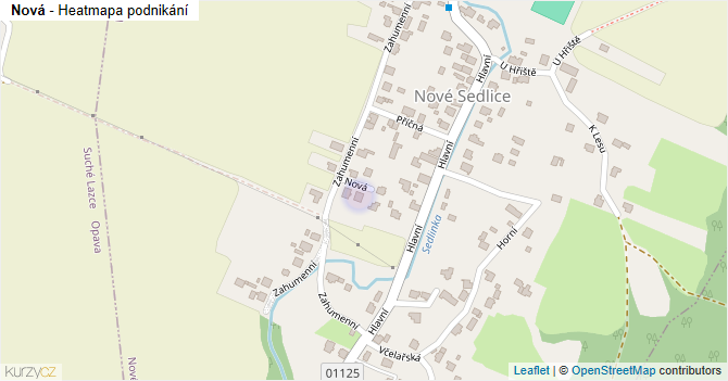 Nová - mapa podnikání