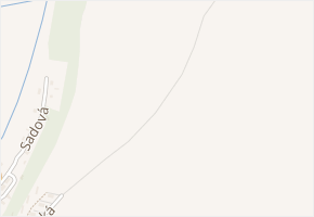 Hůrecká v obci Nové Sedlo - mapa ulice