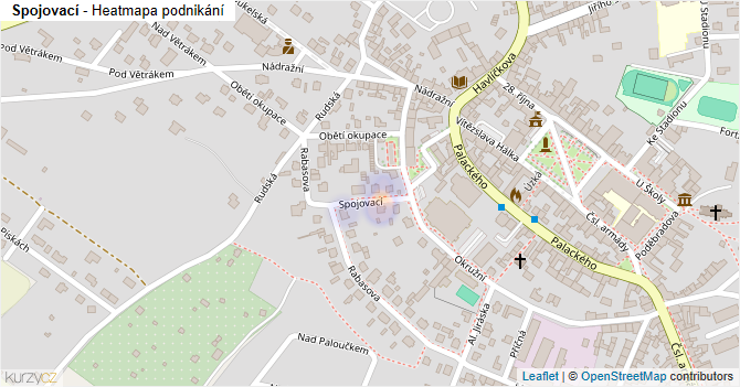 Spojovací - mapa podnikání