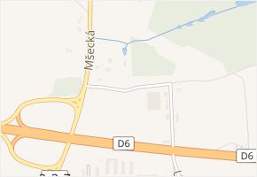 U Libeně v obci Nové Strašecí - mapa ulice