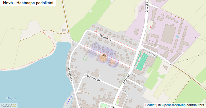 Nová - mapa podnikání
