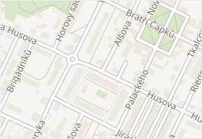 Alšova v obci Nový Bor - mapa ulice