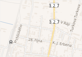 Dr. J. Ezopa v obci Nový Bydžov - mapa ulice