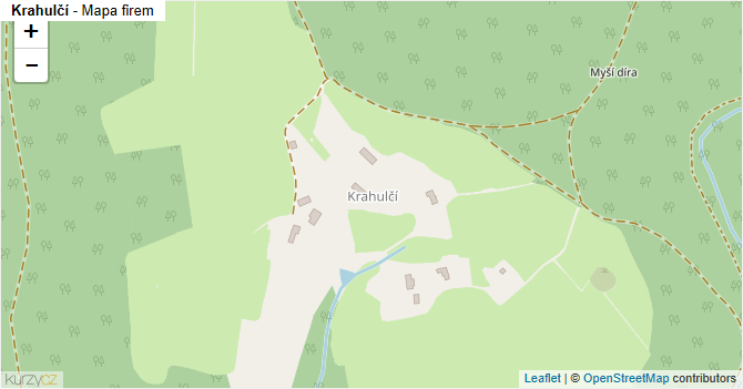 Krahulčí - mapa firem