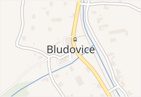 Bludovice v obci Nový Jičín - mapa části obce