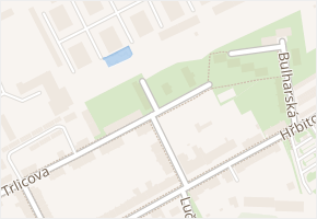 Křížkovského nám. v obci Nový Jičín - mapa ulice