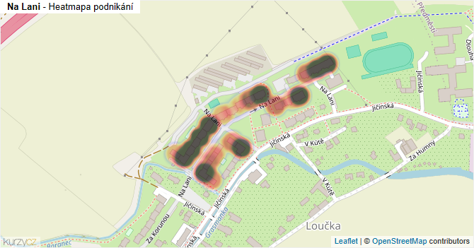 Na Lani - mapa podnikání