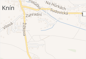 Josefa Kolumbuse v obci Nový Knín - mapa ulice