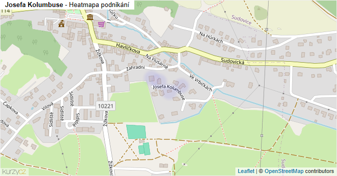 Josefa Kolumbuse - mapa podnikání