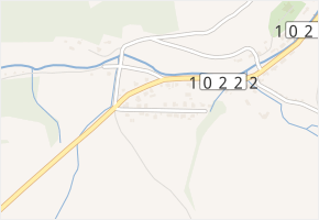 V Jalovčinách v obci Nový Knín - mapa ulice