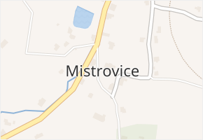 Mistrovice v obci Nový Oldřichov - mapa části obce