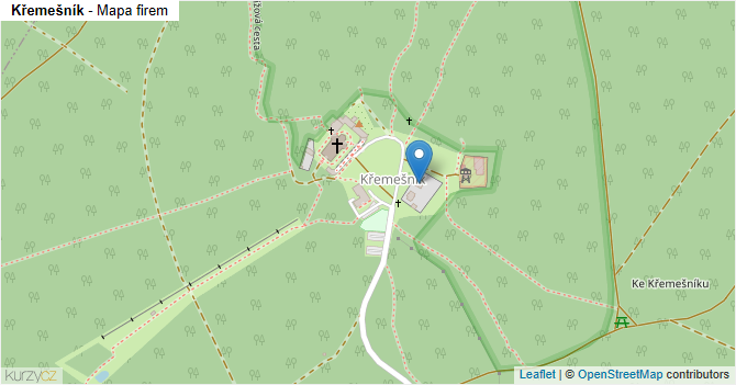 Křemešník - mapa firem