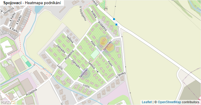 Spojovací - mapa podnikání