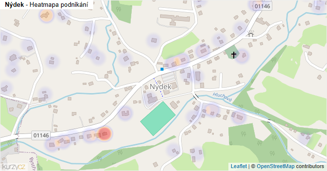 Nýdek - mapa podnikání
