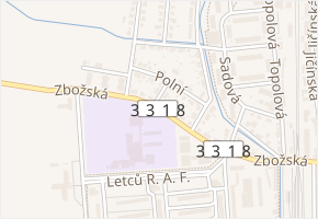 Krátká v obci Nymburk - mapa ulice