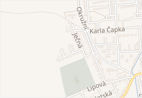 Maková v obci Nymburk - mapa ulice