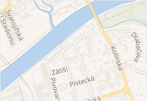 Na Bělidlech v obci Nymburk - mapa ulice