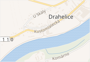 Na Kopečku v obci Nymburk - mapa ulice
