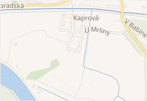 Osiková v obci Nymburk - mapa ulice