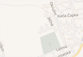 Šípková v obci Nymburk - mapa ulice