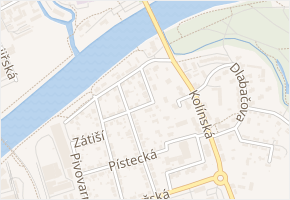 Za Žofínem v obci Nymburk - mapa ulice