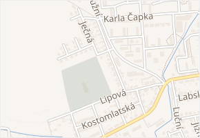 Žitná v obci Nymburk - mapa ulice