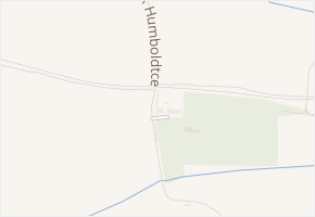 K Humboldtce v obci Nýřany - mapa ulice