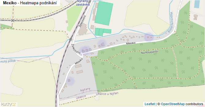 Mexiko - mapa podnikání