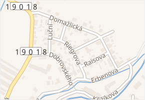 Riegrova v obci Nýrsko - mapa ulice