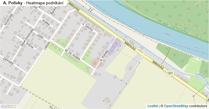 A. Polívky - mapa podnikání