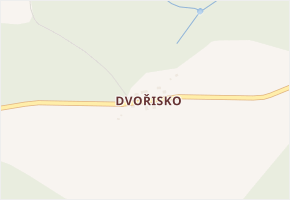 Dvořisko v obci Odry - mapa ulice