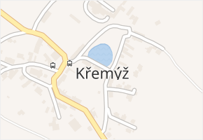 Křemýž v obci Ohníč - mapa části obce