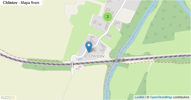 Chlístov - mapa firem