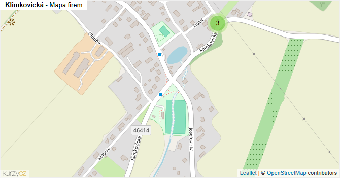 Klimkovická - mapa firem