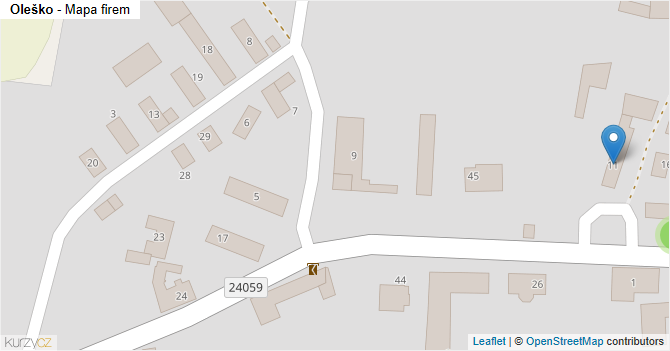 Oleško - mapa firem