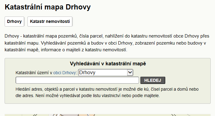 Olešná-Slabčice, mapa trasy