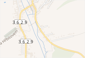 Generála Čápka v obci Olešnice - mapa ulice