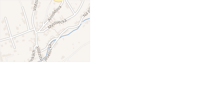 Arnoldova v obci Olomouc - mapa ulice
