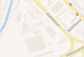 Babíčkova v obci Olomouc - mapa ulice