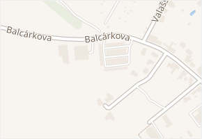 Balcárkova v obci Olomouc - mapa ulice