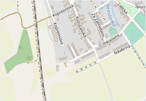 Bylinková v obci Olomouc - mapa ulice